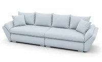 Canapea Extensibilă Confort cu Spumă HR , Bleu Deschis  3