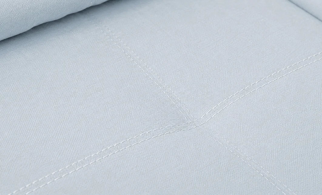 Canapea Extensibilă Confort cu Spumă HR , Bleu Deschis  5