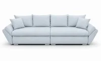 Canapea Extensibilă Confort cu Spumă HR , Bleu Deschis  8