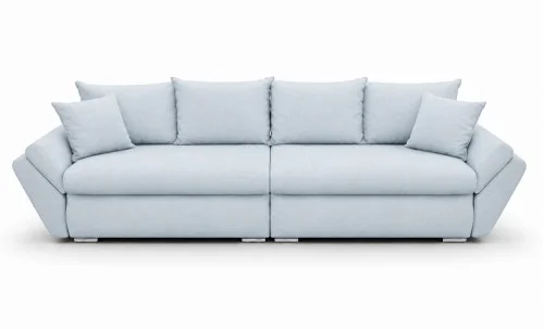 Canapea Extensibilă Confort cu Spumă HR , Bleu Deschis 