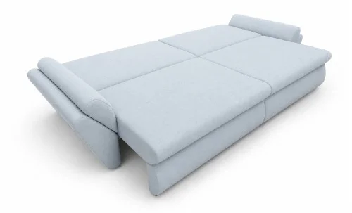 Canapea Extensibilă Confort cu Spumă HR , Bleu Deschis 