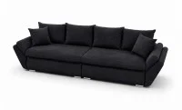 Canapea Extensibilă Confort cu Spumă HR, Gri Cărbune 6