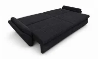 Canapea Extensibilă Confort cu Spumă HR, Gri Cărbune 4