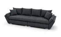 Canapea Extensibilă Confort cu Spumă HR, Gri Plumb 6