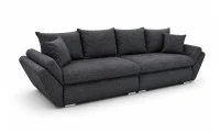 Canapea Extensibilă Confort cu Spumă HR, Gri Plumb 4