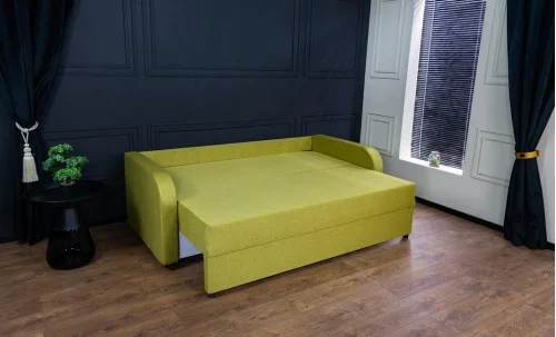Canapea Extensibilă Corina Bonell Mini, Măsliniu gălbui