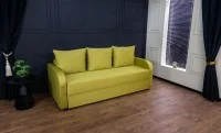 Canapea Extensibilă Corina Bonell Mini, Măsliniu gălbui 3