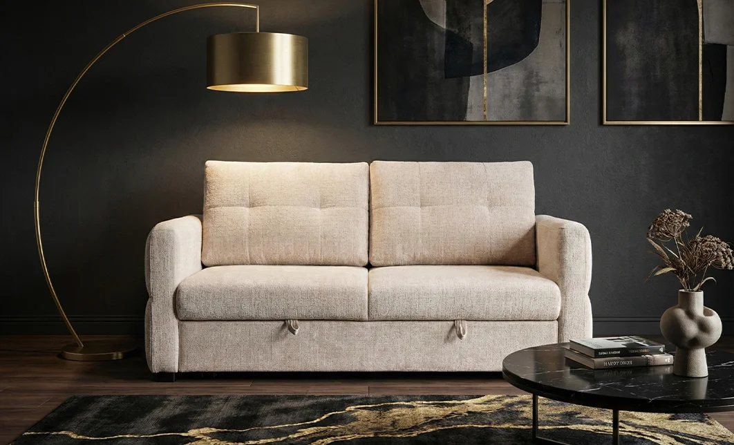 Canapea Extensibilă Cremona 7911-02, Beige 2