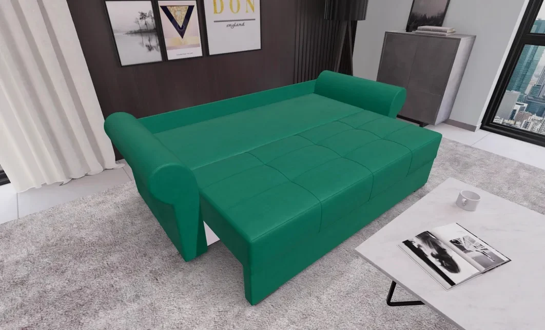 Canapea Extensibilă Elsa Mini, Verde 3