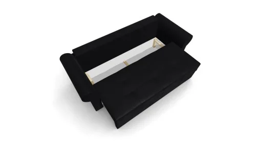 Canapea Extensibilă Elsa Mini, Negru