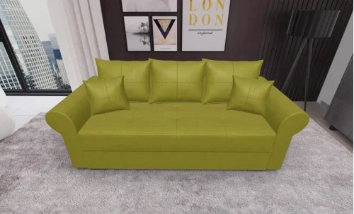 Canapea Extensibilă Elsa Mini, Verde masliniu