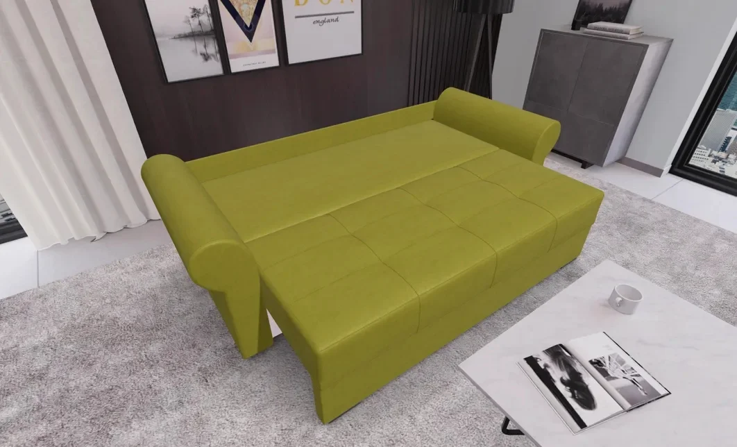 Canapea Extensibilă Elsa Mini, Verde masliniu 3
