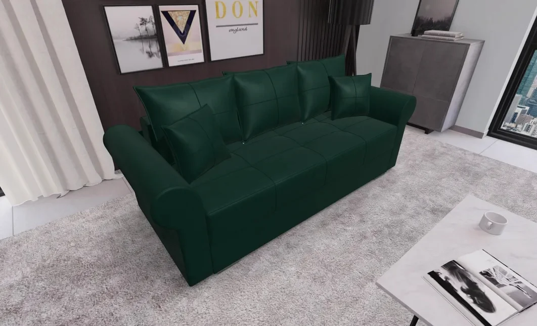Canapea Extensibilă Elsa Mini, Verde 2