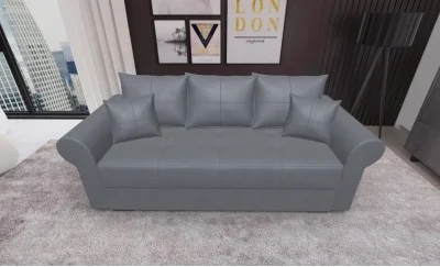 Canapea Extensibilă Elsa Mini, Gri antracit