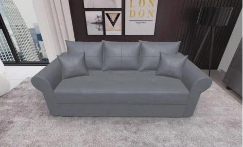 Canapea Extensibilă Elsa Mini, Gri antracit
