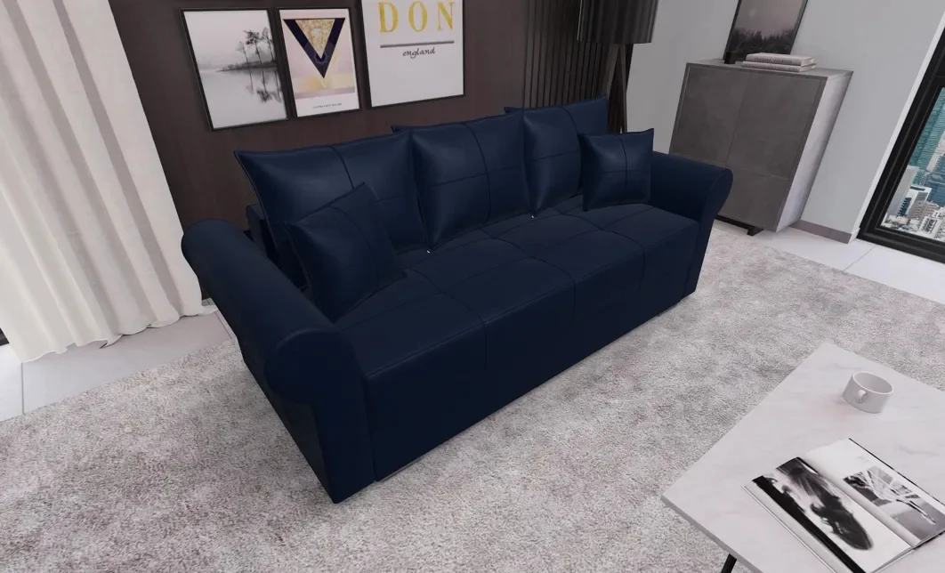 Canapea Extensibilă Elsa Mini, Albastru inchis 2