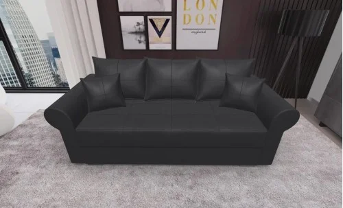 Canapea Extensibilă Elsa Mini, Gri carbune