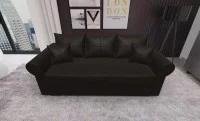 Canapea Extensibilă Elsa Mini, Maro inchis