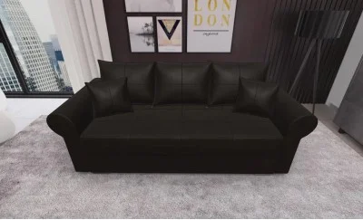 Canapea Extensibilă Elsa Mini, Maro inchis