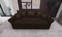 Canapea Extensibilă Elsa Mini, Maro castaniu 1