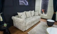 Canapea Extensibilă Elsa Bonell Max, Bej 3