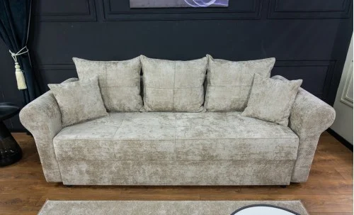 Canapea Extensibilă Elsa Memory Mini, Bej