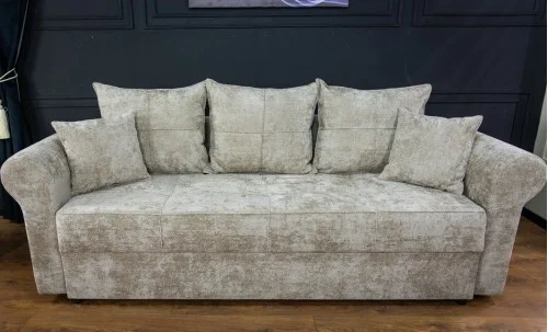 Canapea Extensibilă Elsa Memory Mini, Bej