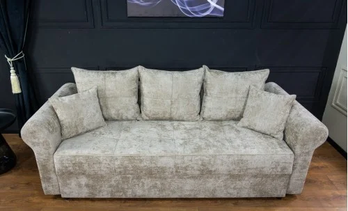Canapea Extensibilă Elsa Memory Mini, Bej