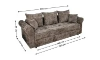 Canapea Extensibilă Elsa Bonell Max, Maro 2