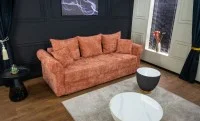Canapea Extensibilă Elsa Bonell Max, Rosu caramiziu 3