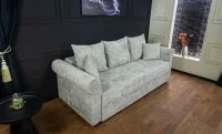 Canapea Extensibilă Elsa Bonell Max, Gri Deschis