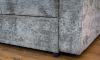 Canapea Extensibilă Elsa Memory Mini, Gri albastrui
