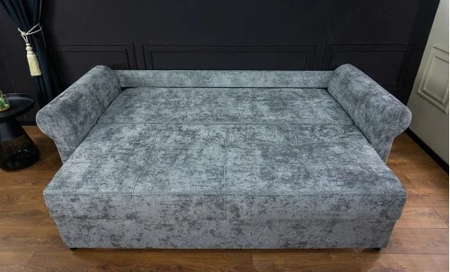 Canapea Extensibilă Elsa Memory Mini, Gri albastrui