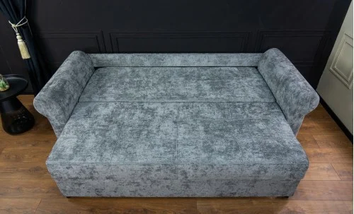 Canapea Extensibilă Elsa Memory Mini, Gri albastrui