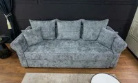 Canapea Extensibilă Elsa Memory Mini, Gri albastrui