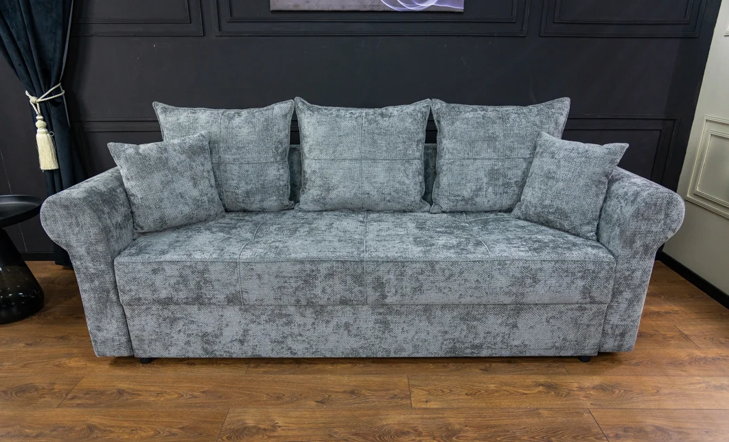 Canapea Extensibilă Elsa Memory Mini, Gri albastrui