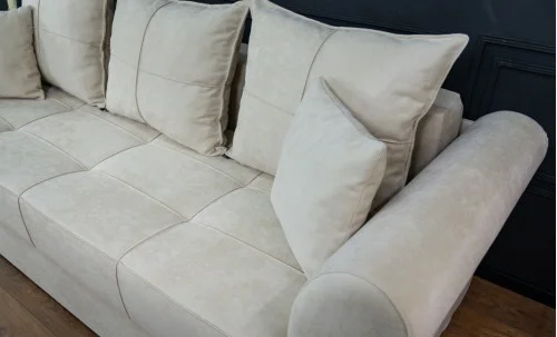 Canapea Extensibilă Elsa Memory Mini, Bej