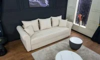Canapea Extensibilă Elsa Memory Mini, Bej 4