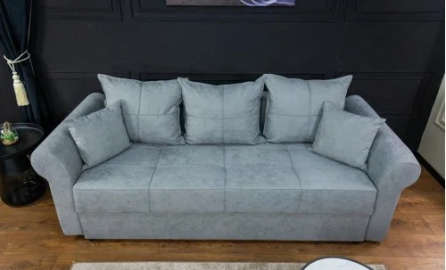 Canapea Extensibilă Elsa Memory Max, Gri albastrui