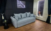 Canapea Extensibilă Elsa Memory Max, Gri albastrui