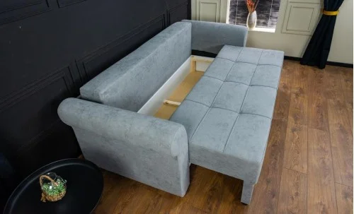 Canapea Extensibilă Elsa Memory Max, Gri albastrui