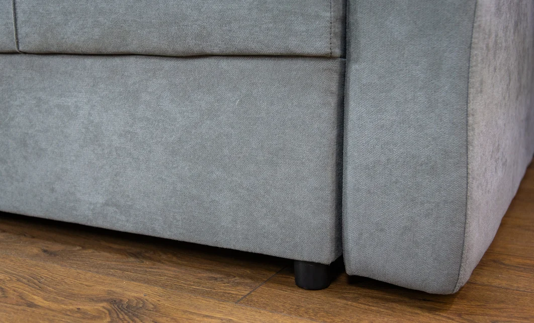 Canapea Extensibilă Elsa Memory Mini, Gri albastrui