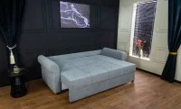 Canapea Extensibilă Elsa Memory Mini, Gri albastrui 7