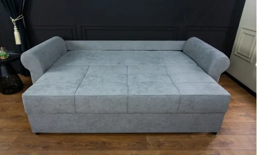 Canapea Extensibilă Elsa Memory Mini, Gri albastrui