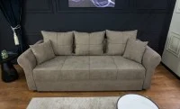 Canapea Extensibilă Elsa Memory Mini, Maro deschis 4