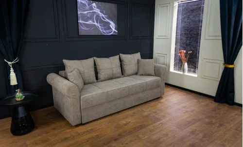 Canapea Extensibilă Elsa Memory Mini, Maro deschis