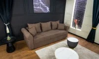 Canapea Extensibilă Elsa Memory Mini, Maro 4