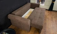 Canapea Extensibilă Elsa Memory Mini, Maro