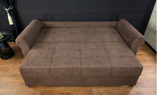 Canapea Extensibilă Elsa Memory Mini, Maro