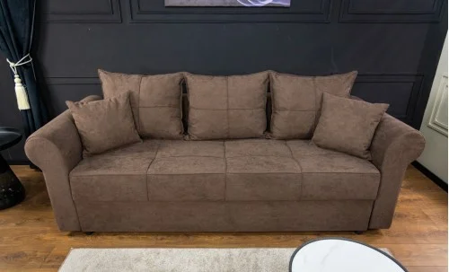 Canapea Extensibilă Elsa Memory Mini, Maro